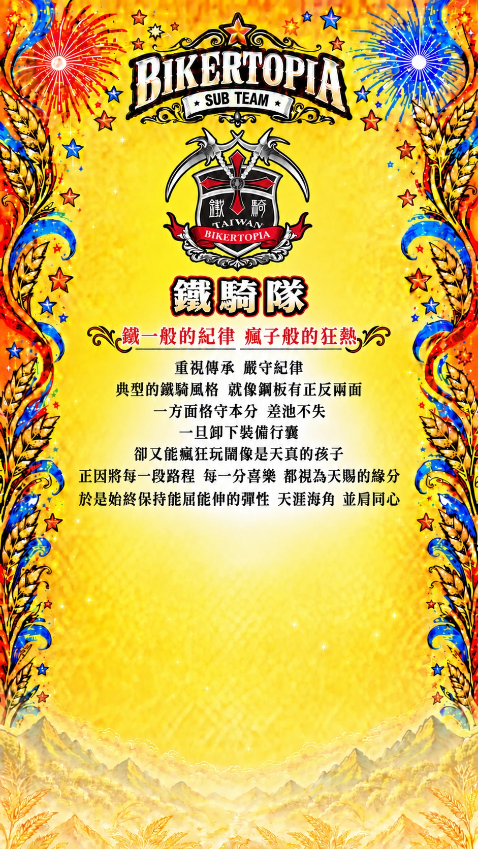 鐵騎隊 平直等高隊名