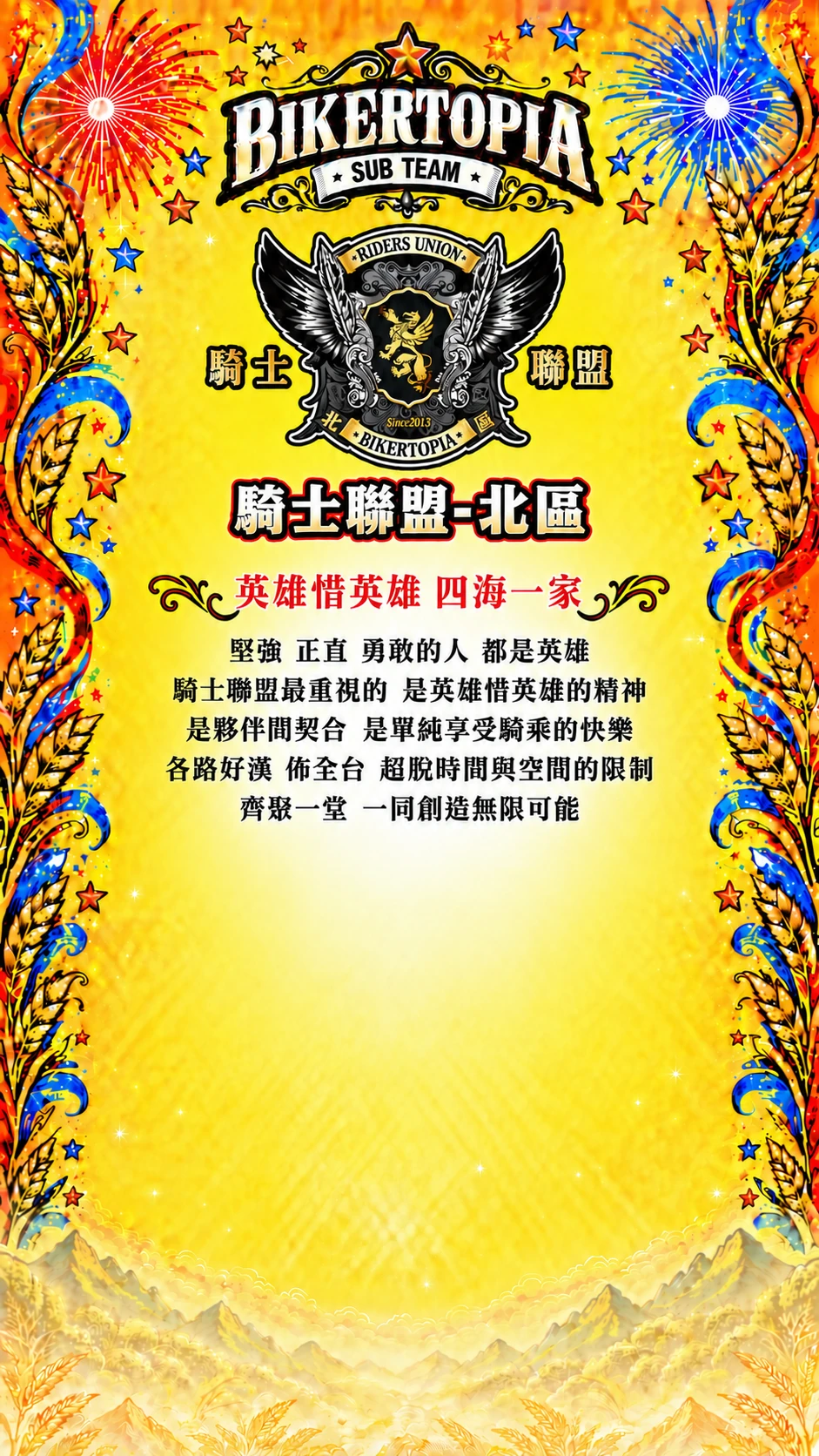 騎士聯盟-北區 平直等高隊名