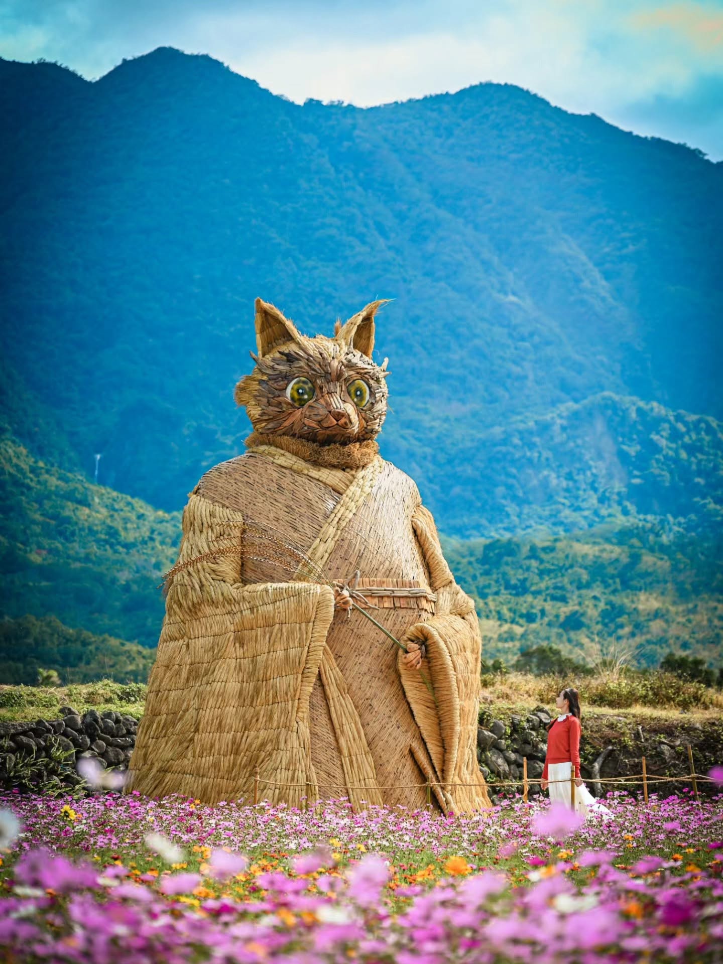 富里稻草藝術季作品